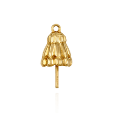 Load image into Gallery viewer, ITI NYC Pearl Cap Dangle Drops (7.00 mm Cup)