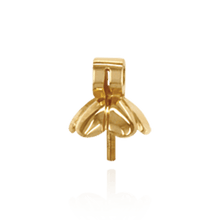 Load image into Gallery viewer, ITI NYC Pearl Pendants with Petal Design (6.00 mm Cup)