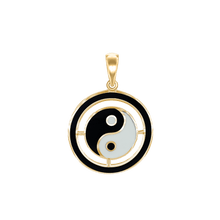 Load image into Gallery viewer, ITI NYC Yin Yang Symbol Pendant in 14K Gold