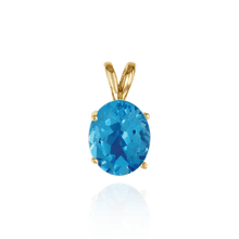 Load image into Gallery viewer, ITI NYC Oval Four Prong Double Wire Pendants in 14K Gold (4.50 x 3.50 mm - 22.00 x 17.00 mm)