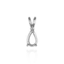 Load image into Gallery viewer, ITI NYC Pear Shape V-End Double Wire Pendants in 14K Gold (4.25 x 2.50 mm - 22.50 x 13.50 mm)