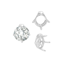 Load image into Gallery viewer, ITI NYC Four Prong Round Slider in 14K Gold (5.50 mm - 10.00 mm)