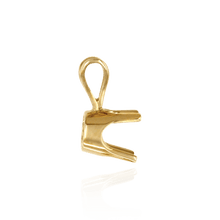 Load image into Gallery viewer, 14K Gold ITI NYC Round Four Prong Standard Pendants in 14K Gold (1.75 mm - 8.00 mm)