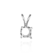 Load image into Gallery viewer, ITI NYC Round Four Prong Standard Pendants in 14K Gold (1.75 mm - 8.00 mm)