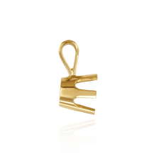 Load image into Gallery viewer, ITI NYC Round Six Prong Standard Pendants in 14K Gold (1.75 mm - 8.00 mm)