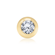 Load image into Gallery viewer, ITI NYC Round Dome Bezel in 14K Gold (2.00 mm - 8.00 mm)
