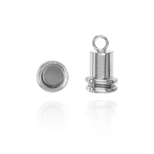 Load image into Gallery viewer, ITI NYC Fancy Tubular End Caps (3 mm - 4 mm)