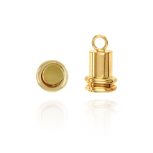 Load image into Gallery viewer, ITI NYC Fancy Tubular End Caps (3 mm - 4 mm)