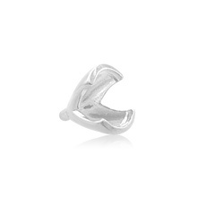 Load image into Gallery viewer, ITI NYC Round Half Tapered Bezel with Peg in Sterling Silver (4.00 mm - 8.25 mm)