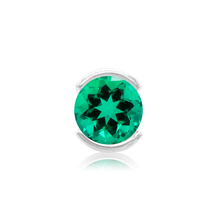 Load image into Gallery viewer, ITI NYC Round Half Tapered Bezel with Peg in Sterling Silver (4.00 mm - 8.25 mm)