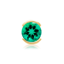 Load image into Gallery viewer, ITI NYC Round Half Tapered Bezel with Peg in 14K Gold (4.00 mm - 8.25 mm)