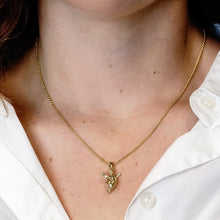 Load image into Gallery viewer, ITI NYC Cupid Angel Pendant in Sterling Silver