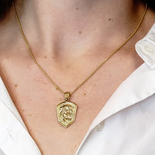 Load image into Gallery viewer, ITI NYC Jesus Christ Pendant Medallion in Sterling Silver