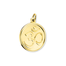 Load image into Gallery viewer, ITI NYC Hindu Om Pendant in Sterling Silver