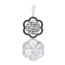 Load image into Gallery viewer, ITI NYC Rosette Pendant in Sterling Silver