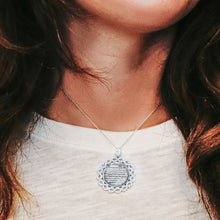Load image into Gallery viewer, ITI NYC Quran Verse Pendant in Sterling Silver