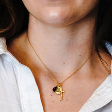 Load image into Gallery viewer, ITI NYC Spiritual Triple Charm Pendant in Sterling Silver