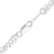 Load image into Gallery viewer, Rockefeller Center Ring Ring Chain Necklace in Sterling Silver