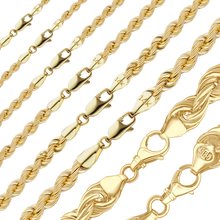 Load image into Gallery viewer, Riverside Blvd. Rope Bracelet in 14K Yellow Gold