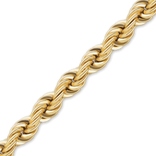 Load image into Gallery viewer, Bulk / Spooled Handmade Solid Rope Chain in 10K Yellow Gold (4.20 mm - 6.30 mm)