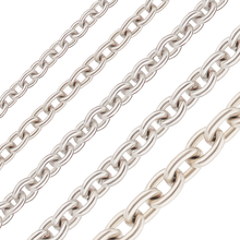 Load image into Gallery viewer, Bulk / Spooled Round Cable Chain in Platinum (1.00 mm - 2.30 mm)