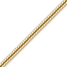 Load image into Gallery viewer, Bulk / Spooled Round Snake Chain in 14K & 18K Yellow Gold (0.98 mm - 1.92 mm)