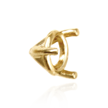 Load image into Gallery viewer, ITI NYC Three Prong Round Tapered Settings in 14K Gold (3.00 mm - 9.25 mm)