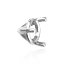 Load image into Gallery viewer, ITI NYC Three Prong Round Tapered Settings in 14K Gold (3.00 mm - 9.25 mm)