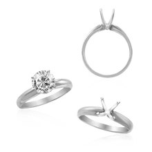 Load image into Gallery viewer, ITI NYC Round Four Prong Solitaire