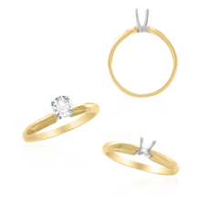 Load image into Gallery viewer, ITI NYC Round Four Prong Solitaire