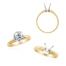 Load image into Gallery viewer, ITI NYC Round Four Prong Solitaire