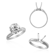 Load image into Gallery viewer, ITI NYC Round Four Prong Solitaire