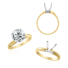 Load image into Gallery viewer, ITI NYC Round Four Prong Solitaire