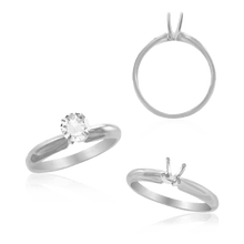 Load image into Gallery viewer, ITI NYC Round Four Prong Solitaire