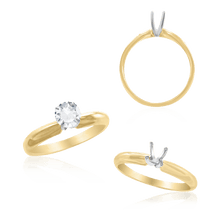 Load image into Gallery viewer, ITI NYC Round Four Prong Solitaire