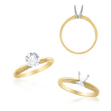 Load image into Gallery viewer, ITI NYC Round Four Prong Solitaire