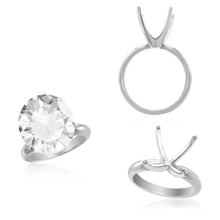 Load image into Gallery viewer, ITI NYC Round Four Prong Solitaire