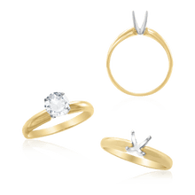 Load image into Gallery viewer, ITI NYC Round Four Prong Solitaire