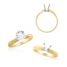 Load image into Gallery viewer, ITI NYC Round Four Prong Solitaire