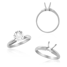 Load image into Gallery viewer, ITI NYC Round Six Prong Solitaire