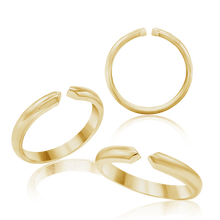 Load image into Gallery viewer, ITI NYC Heavy Weight Four Prong Notch Half Round Shank