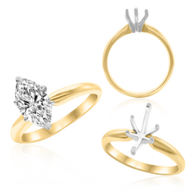 Load image into Gallery viewer, ITI NYC Marquise Shape Solitaire