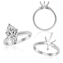 Load image into Gallery viewer, ITI NYC Marquise Shape Solitaire