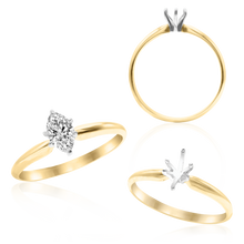 Load image into Gallery viewer, ITI NYC Marquise Shape Solitaire