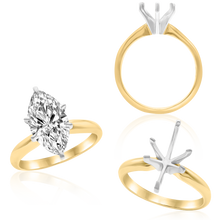 Load image into Gallery viewer, ITI NYC Marquise Shape Solitaire