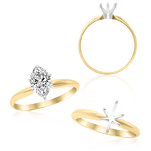 Load image into Gallery viewer, ITI NYC Marquise Shape Solitaire
