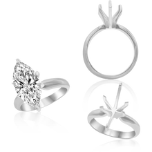 Load image into Gallery viewer, ITI NYC Marquise Shape Solitaire