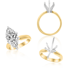 Load image into Gallery viewer, ITI NYC Marquise Shape Solitaire