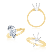 Load image into Gallery viewer, ITI NYC Pear Shape Solitaire