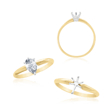 Load image into Gallery viewer, ITI NYC Pear Shape Solitaire